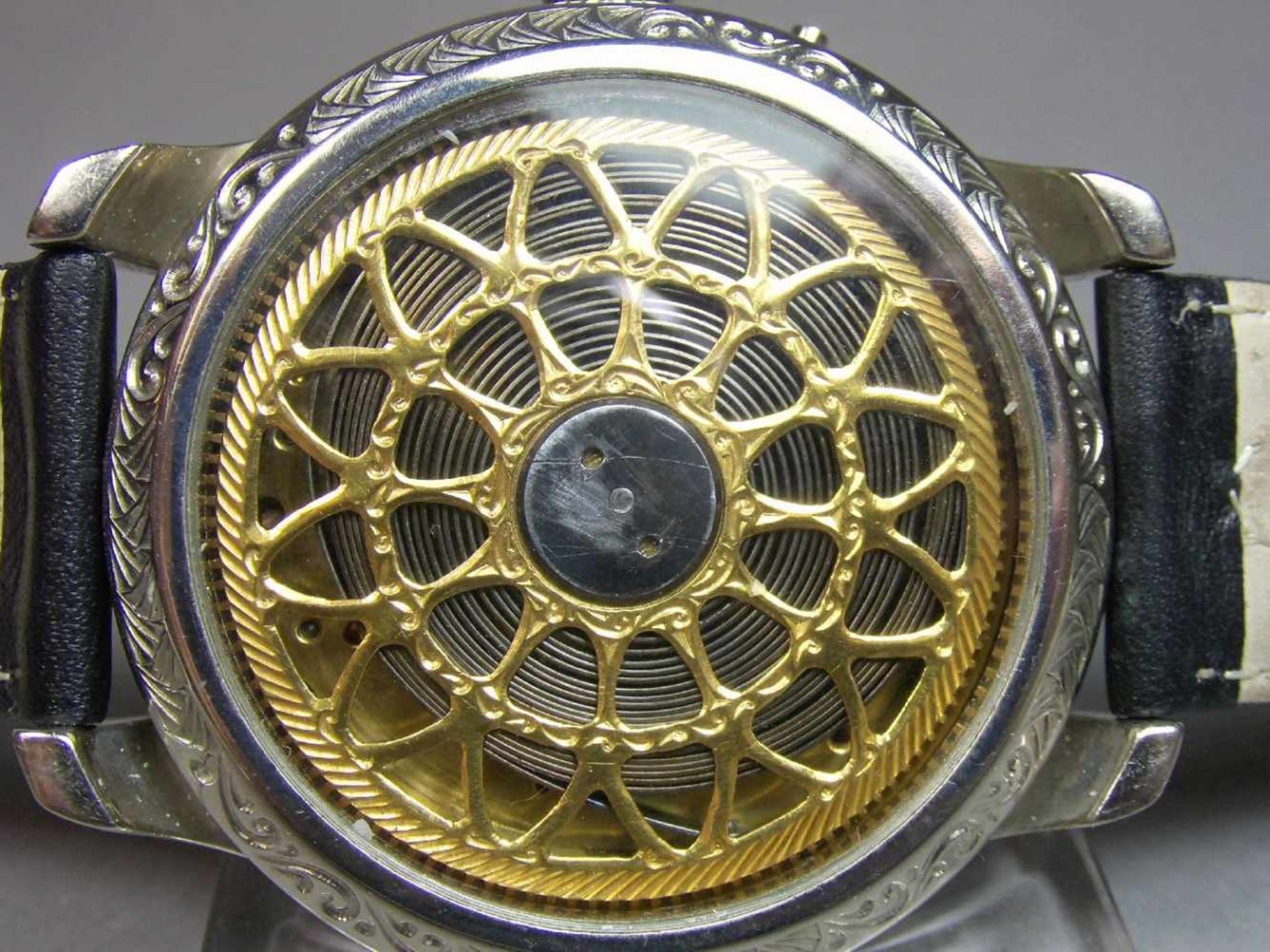 ARMBANDUHR / MARIAGE / wristwatch, 20. Jh., Handaufzug (Krone & Drücker). Französisches 8-Tage- - Bild 7 aus 7