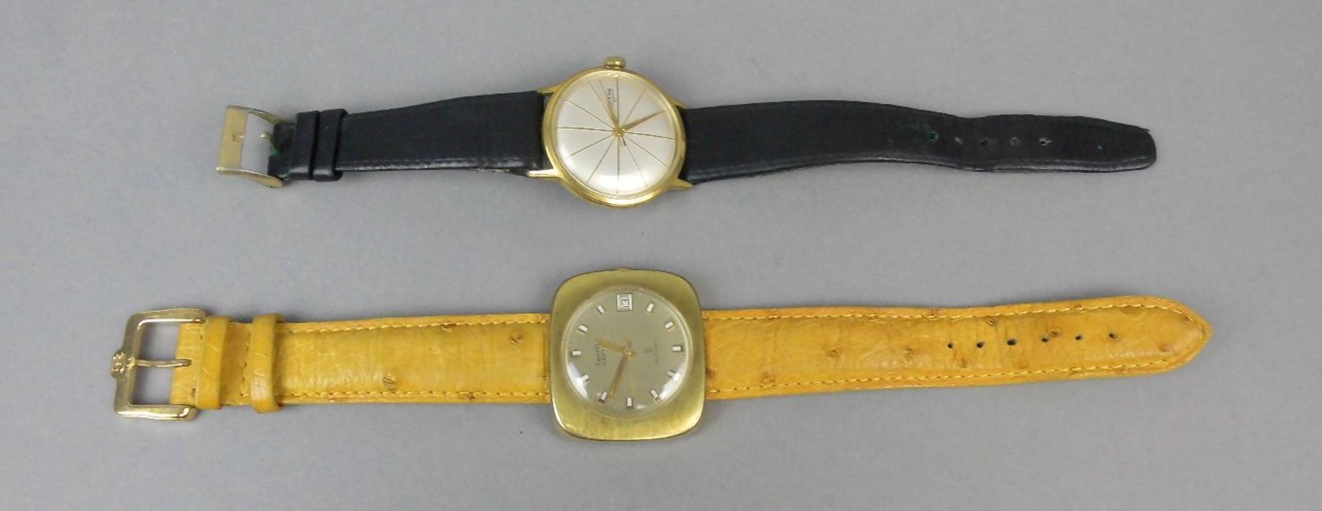 KONVOLUT ARMBANDUHREN / wristwatches, unterschiedliche Hersteller und Erhaltungszustände: 1) - Image 4 of 5