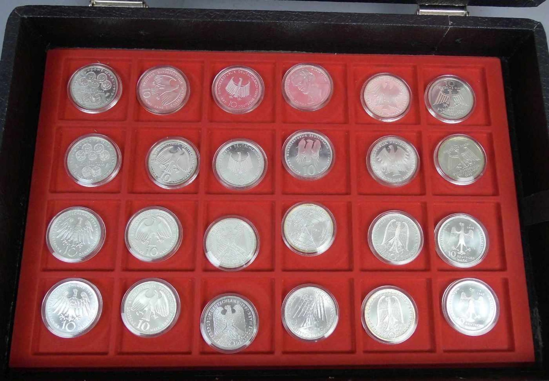 GROSSES KONVOLUT MÜNZEN / SILBER-MÜNZEN - DEUTSCHLAND / silver-coins, 19./20. Jh., - Image 6 of 8
