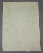 PICASSO, PABLO (Malaga 1881-1973 Mougins), Radierung / engraving aus der Suite Vollard: "Marie-