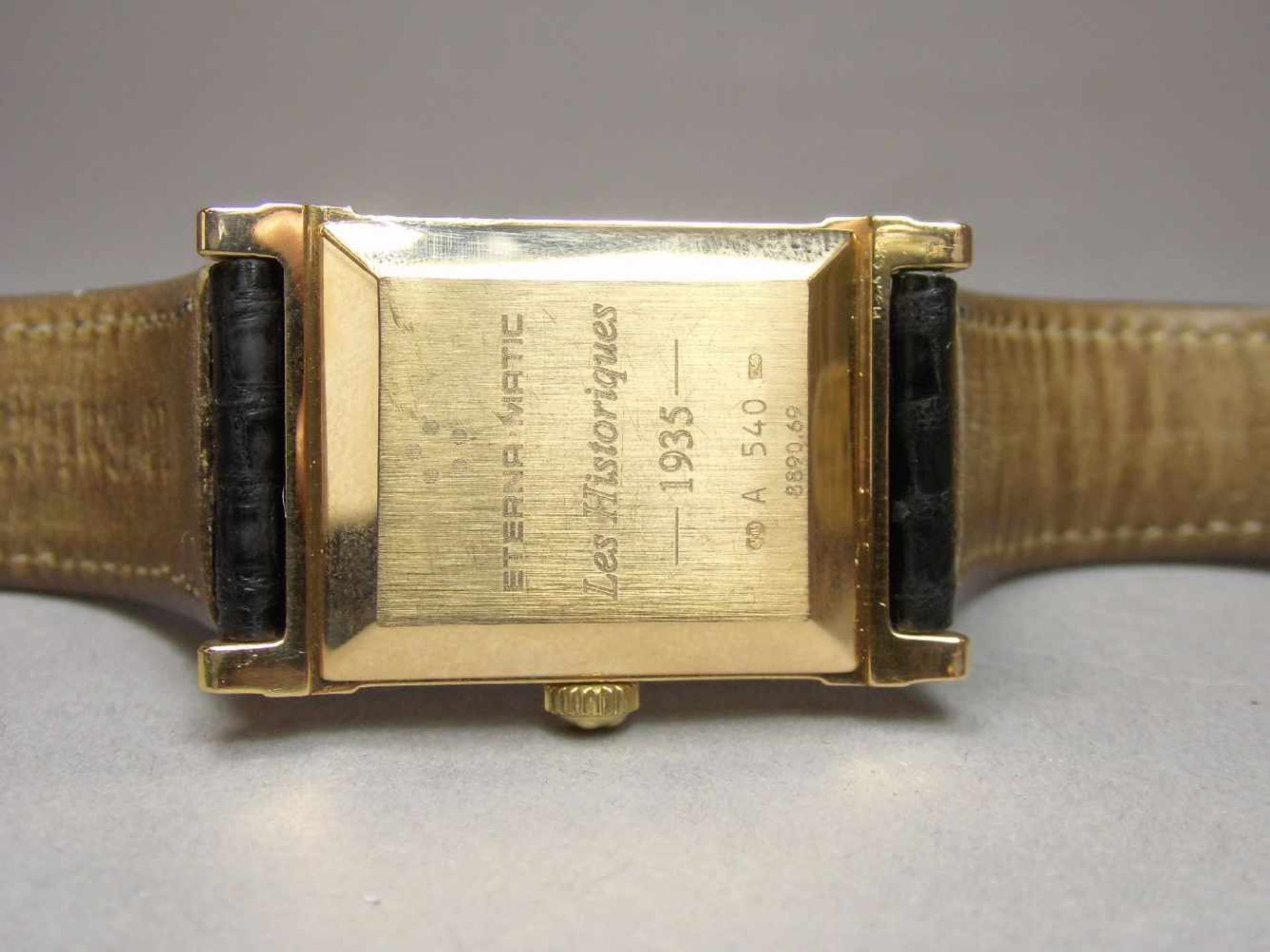 UNISEX ARMBANDUHR - ETERNA MATIC 1935 / wristwatch, Automatik; Uhr erworben 1999. Manufaktur - Bild 10 aus 11