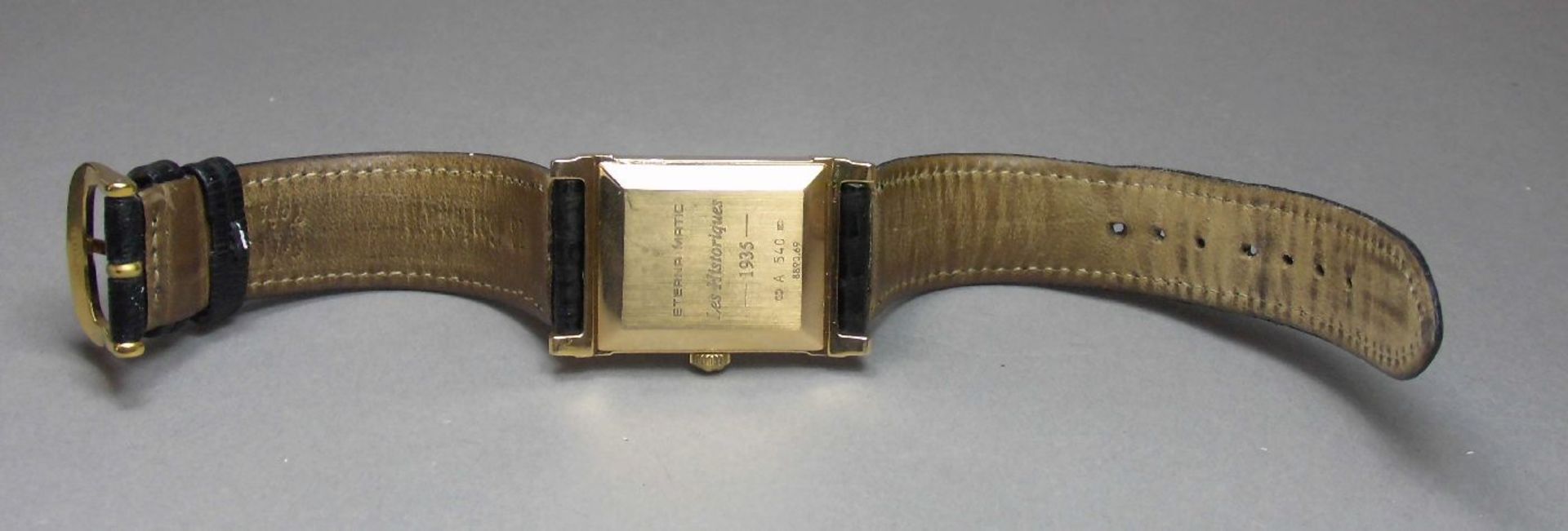 UNISEX ARMBANDUHR - ETERNA MATIC 1935 / wristwatch, Automatik; Uhr erworben 1999. Manufaktur - Bild 2 aus 11