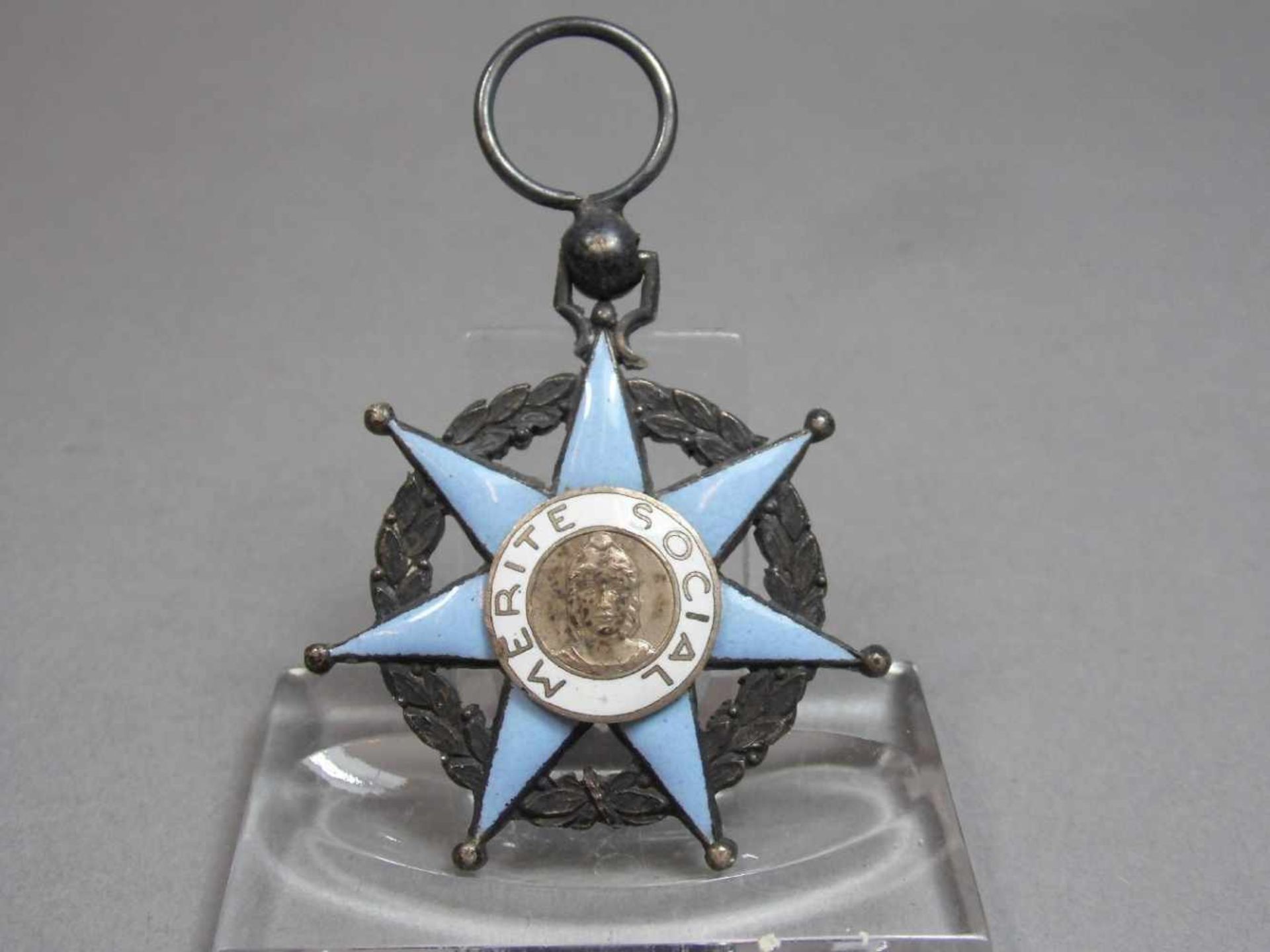 PAAR FRANZÖSISCHE ORDEN / EHRENZEICHEN: 1) Fremdenlegion - Médaille Commémorative de la Campagne d´ - Bild 2 aus 5