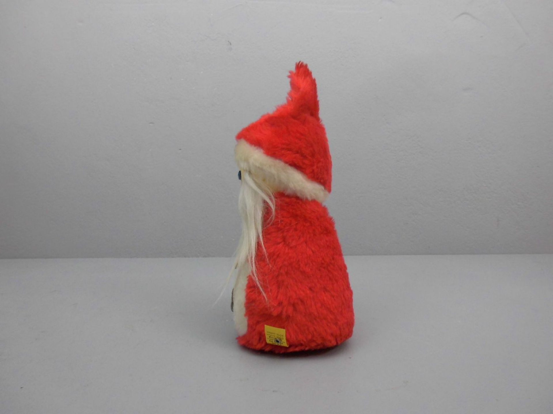 STEIFF TIER: Weihnachtsmann / Santa Clause / Nikolaus / Sandmann, 1970er Jahre. Stofftier eines - Bild 4 aus 5