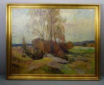 BRITZE, JOHANNES (Berlin 1895-1969 Kopenhagen), Gemälde / painting: "Küstenlandschaft mit Dünen,