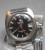 VINTAGE ARMBANDUHR: ROAMER VANGUARD 315 / wristwatch, Automatik. Manufaktur Roamer / Schweiz,