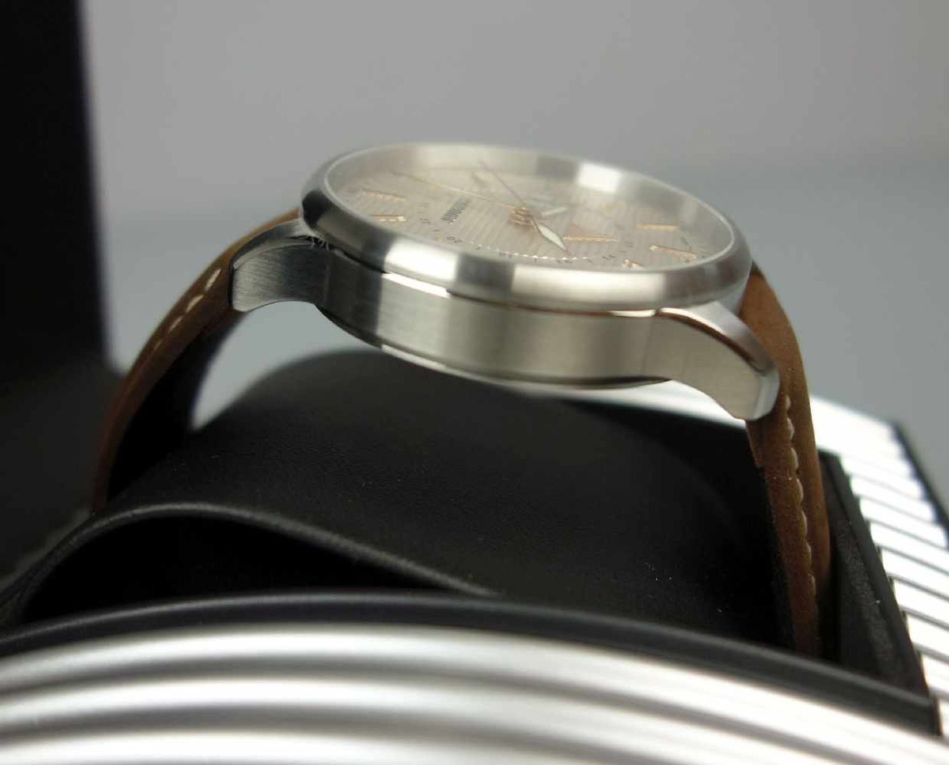 JUNKERS ARMBANDUHR JUNKERS / wristwatch, Quartz-Uhr, Manufaktur Point tec Electronic GmbH / - Image 3 of 5