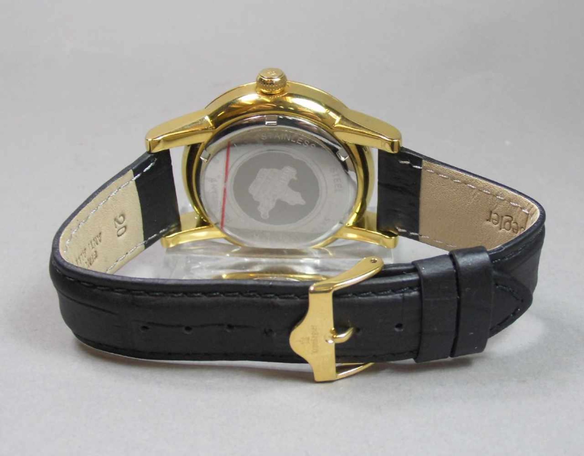 ARMBANDUHR / CHRONOGRAPH / wristwatch, Quartz-Uhr, Manufaktur Kronsegler GmbH / Glashütte - Sachsen, - Image 4 of 5