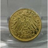 GOLDMÜNZE: DEUTSCHES REICH - 10 MARK / gold coin, Kaiserreich / Preußen, 1896, 3,8 Gramm, 900er