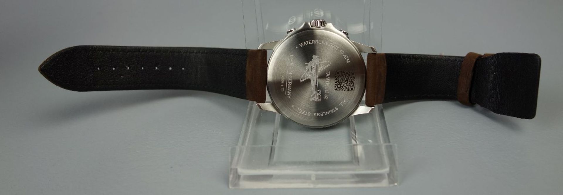 JUNKERS ARMBANDUHR JUNKERS / wristwatch, Quartz-Uhr, Manufaktur Point tec Electronic GmbH / - Image 5 of 5