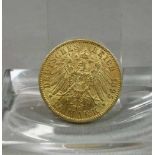 GOLDMÜNZE: DEUTSCHES REICH - 20 MARK / gold coin, Kaiserreich / Preußen, 1895, 7,9 Gramm, 900er