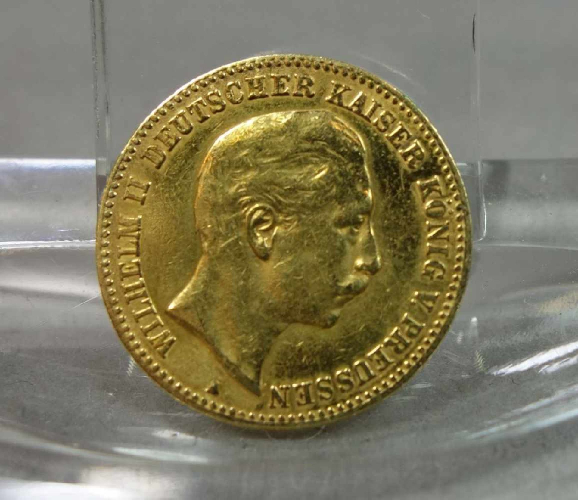 GOLDMÜNZE: DEUTSCHES REICH - 10 MARK / gold coin, Kaiserreich / Preußen, 1896, 3,8 Gramm, 900er - Bild 2 aus 2