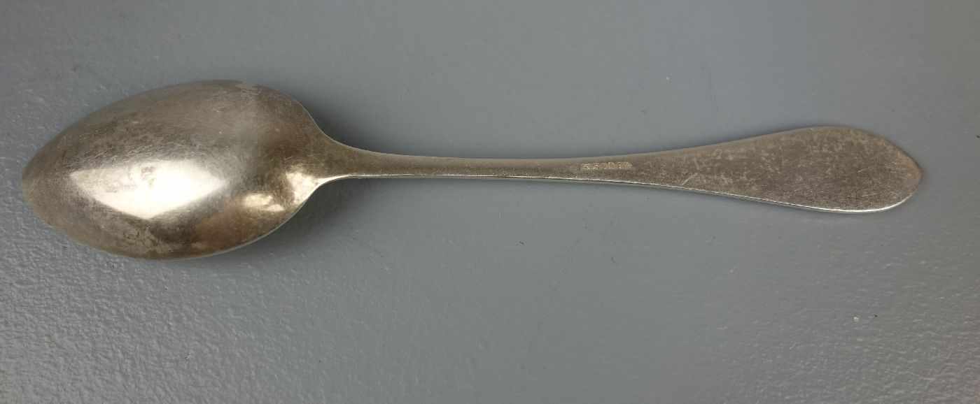 KONVOLUT SILBERLÖFFEL / silver spoons, Konvolut Silberlöffel aus dem 19. und 20. Jh., insgesamt 80 - Bild 6 aus 6