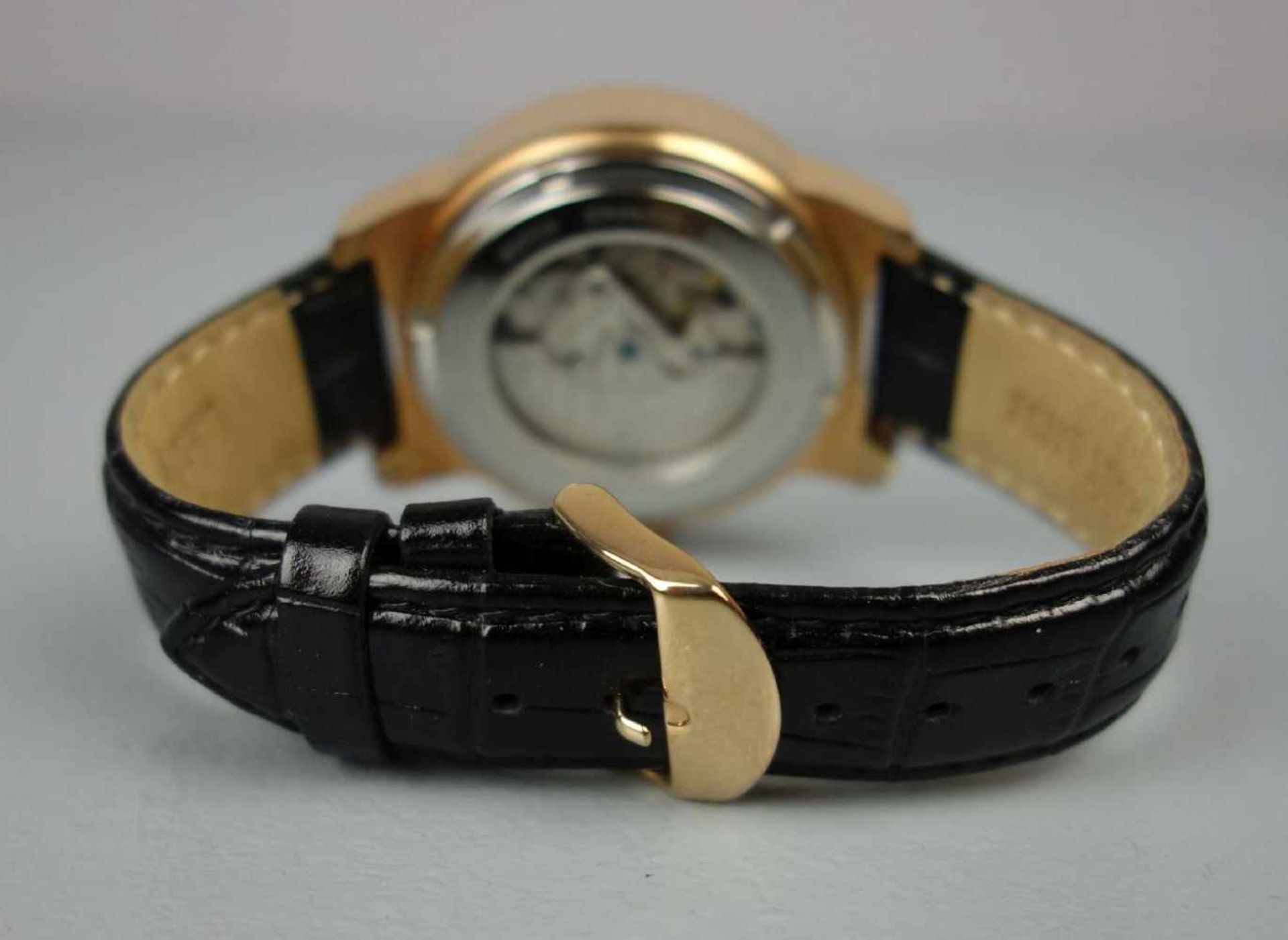 PAAR ARMBANDUHREN MINOIR: MODELL "LIMOGES" / two wristwatches, Automatik-Uhren. Zwei Armbanduhren, - Image 6 of 8