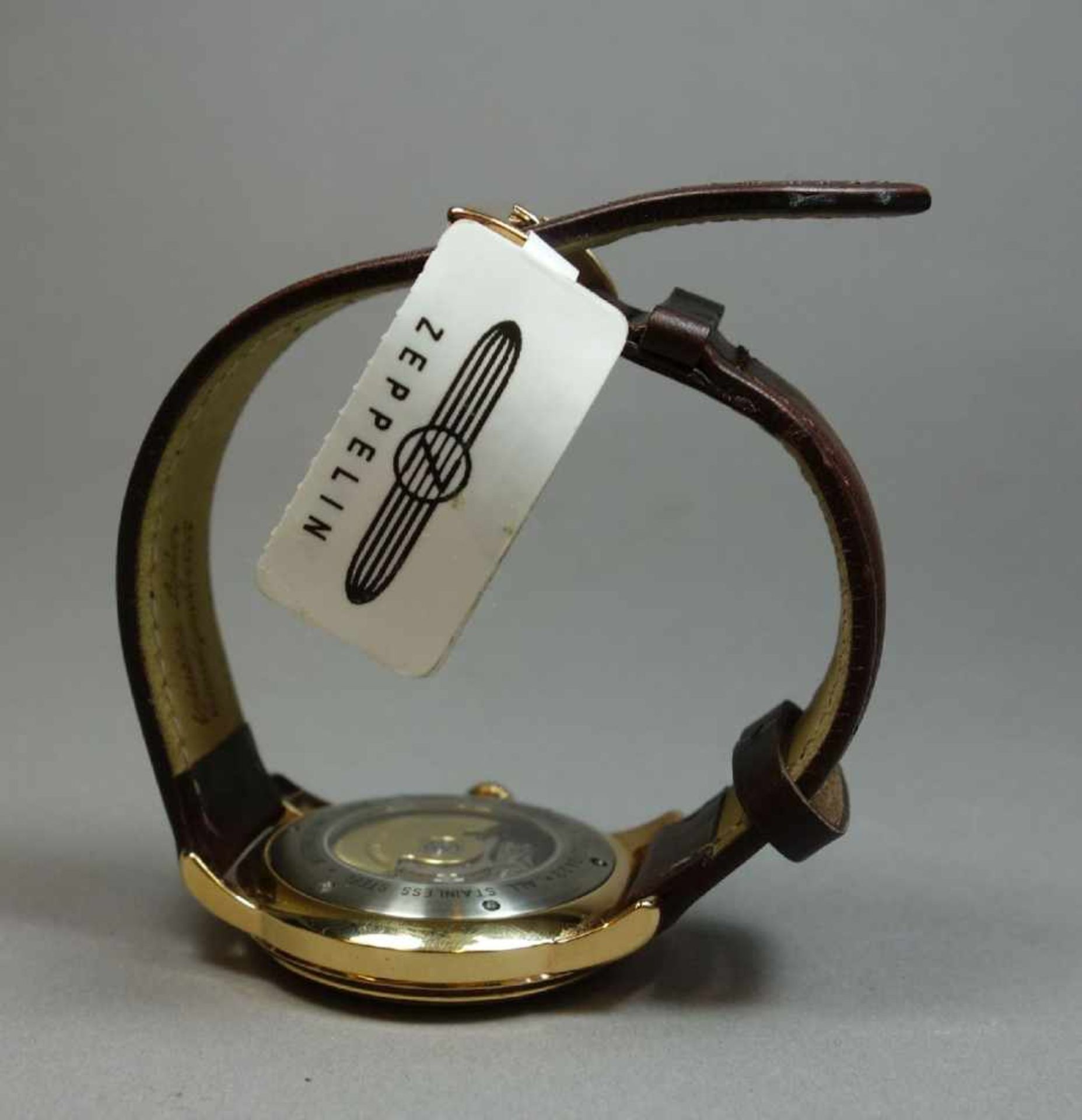 ZEPPELIN ARMBANDUHR / wristwatch, Automatik-Uhr, Manufaktur Point tec Electronic GmbH / Deutschland. - Image 7 of 7