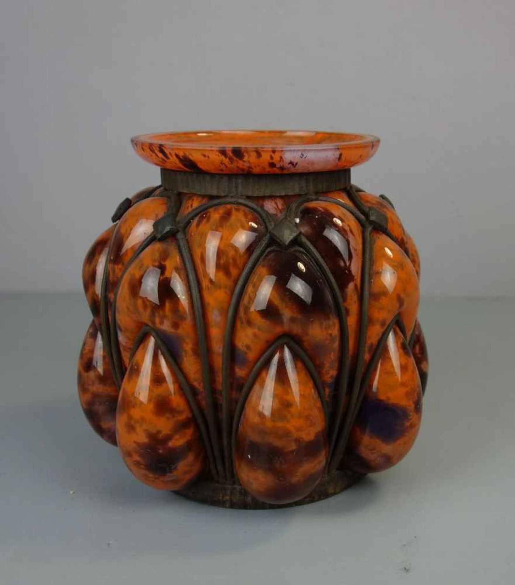 DELATTE / MAJORELLE - VASE / ART DÉCO - VASE: ANDRÉ DELATTE, Nancy und LOUIS MAJORELLE (Toul 1859-