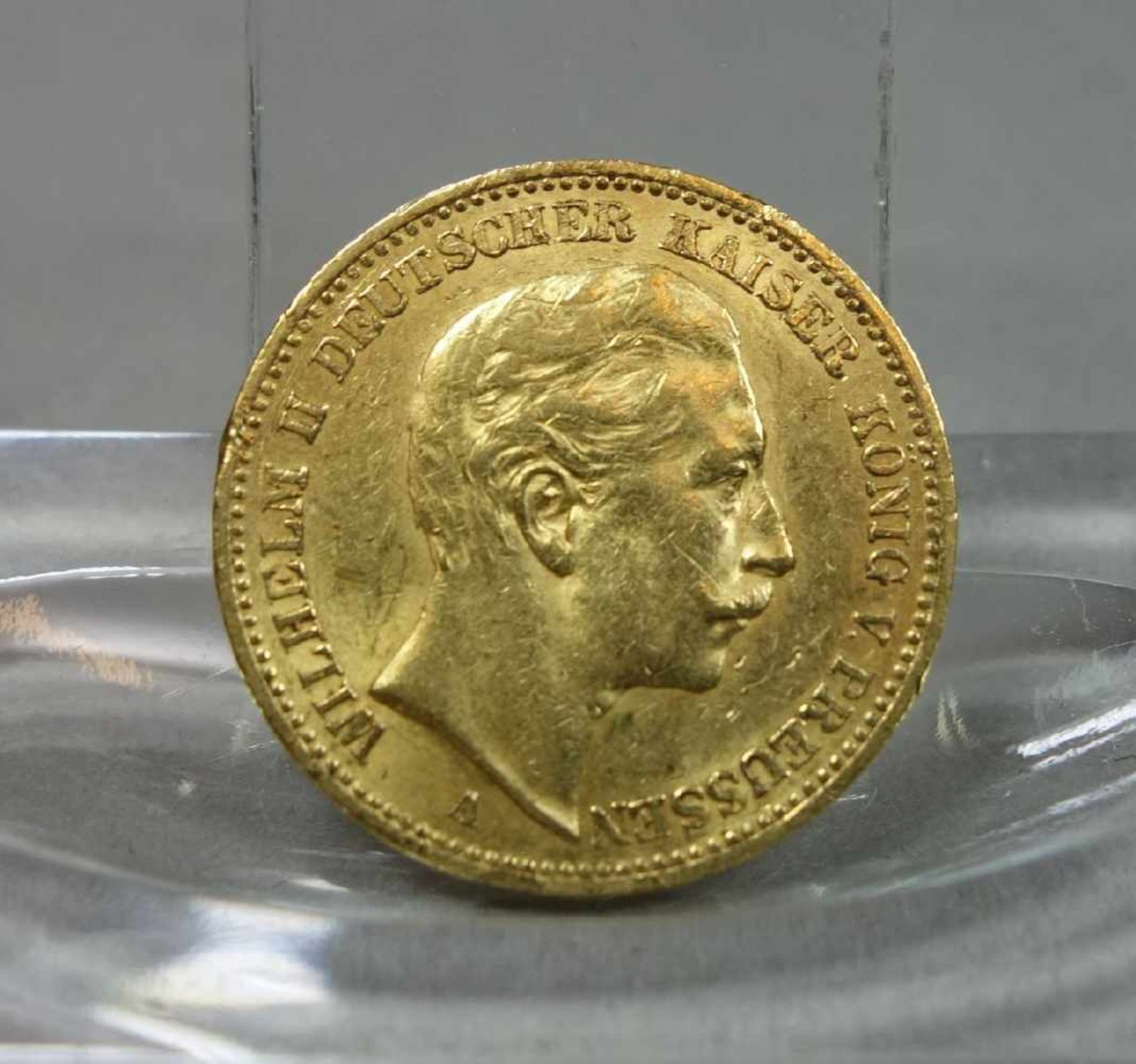 GOLDMÜNZE: DEUTSCHES REICH - 20 MARK / gold coin, Kaiserreich / Preußen, 1895, 7,9 Gramm, 900er - Bild 2 aus 2