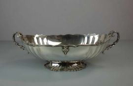 SCHALE / TAFELAUFSATZ / bowl / centerpiece, 800er Silber (1102 g), gepunzt mit Feingehaltsangabe,