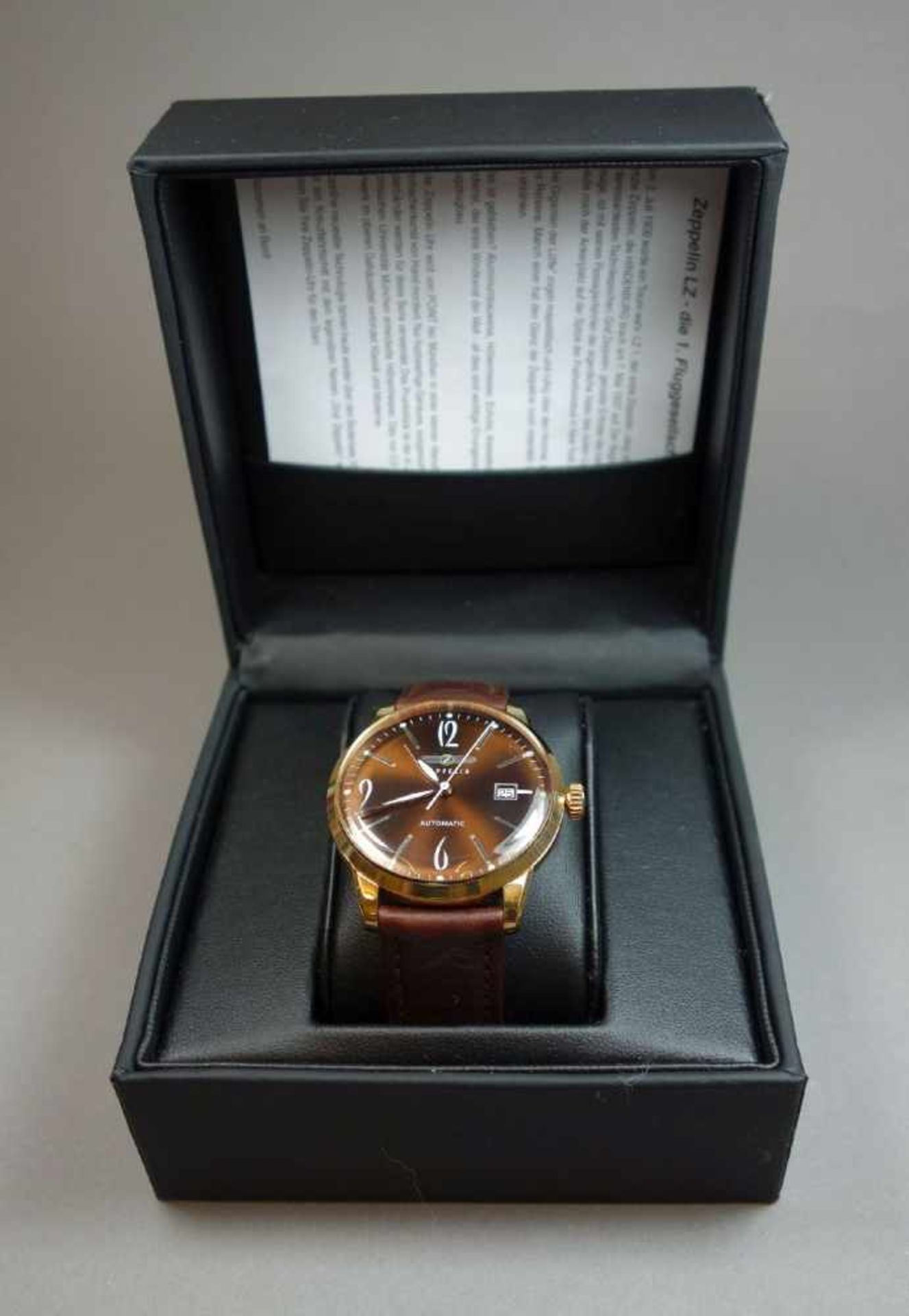ZEPPELIN ARMBANDUHR / wristwatch, Automatik-Uhr, Manufaktur Point tec Electronic GmbH / Deutschland. - Image 5 of 7