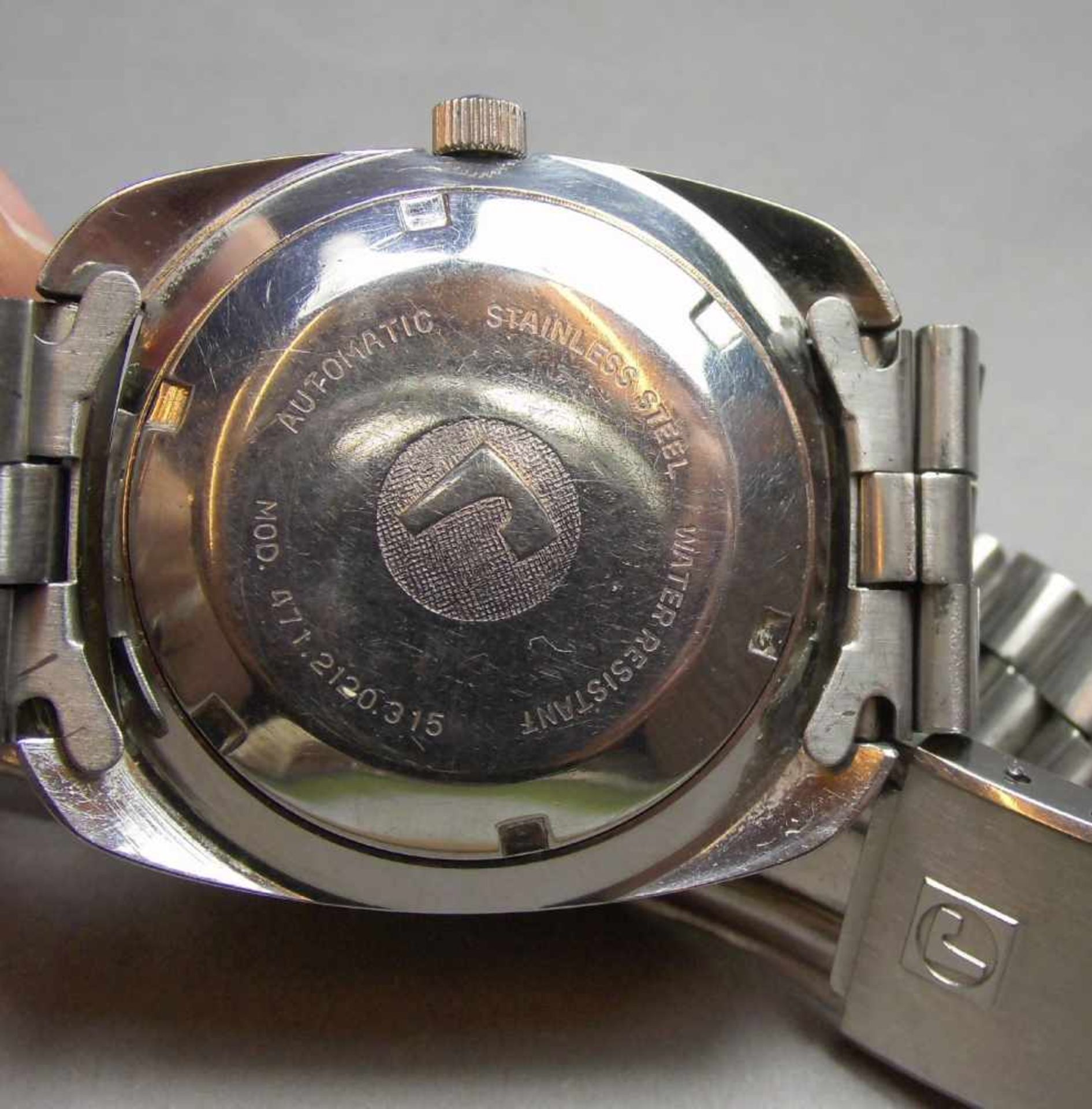 VINTAGE ARMBANDUHR: ROAMER VANGUARD 315 / wristwatch, Automatik. Manufaktur Roamer / Schweiz, - Image 9 of 10