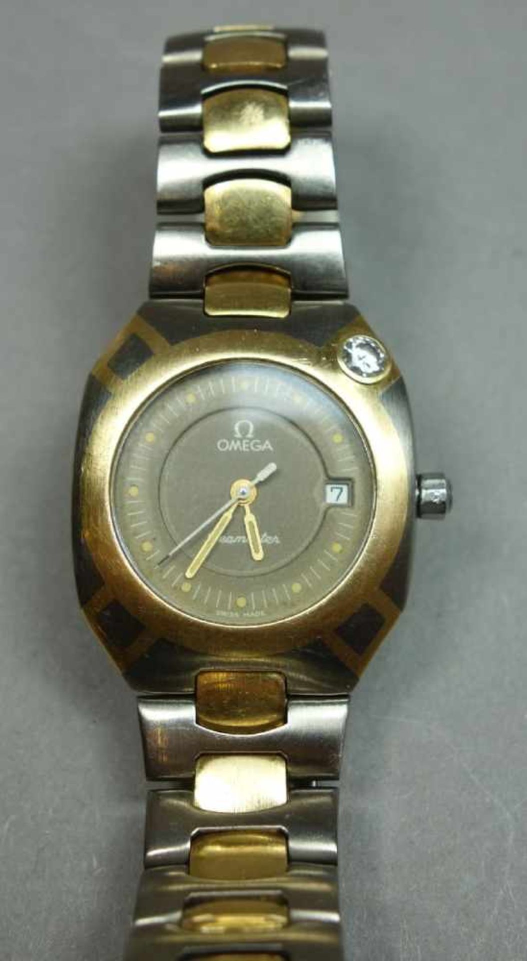 VINTAGE DAMEN-ARMBANDUHR OMEGA SEAMASTER POLARIS / wristwatch, Manufaktur Omega Watch Co. S.A. / - Image 2 of 10