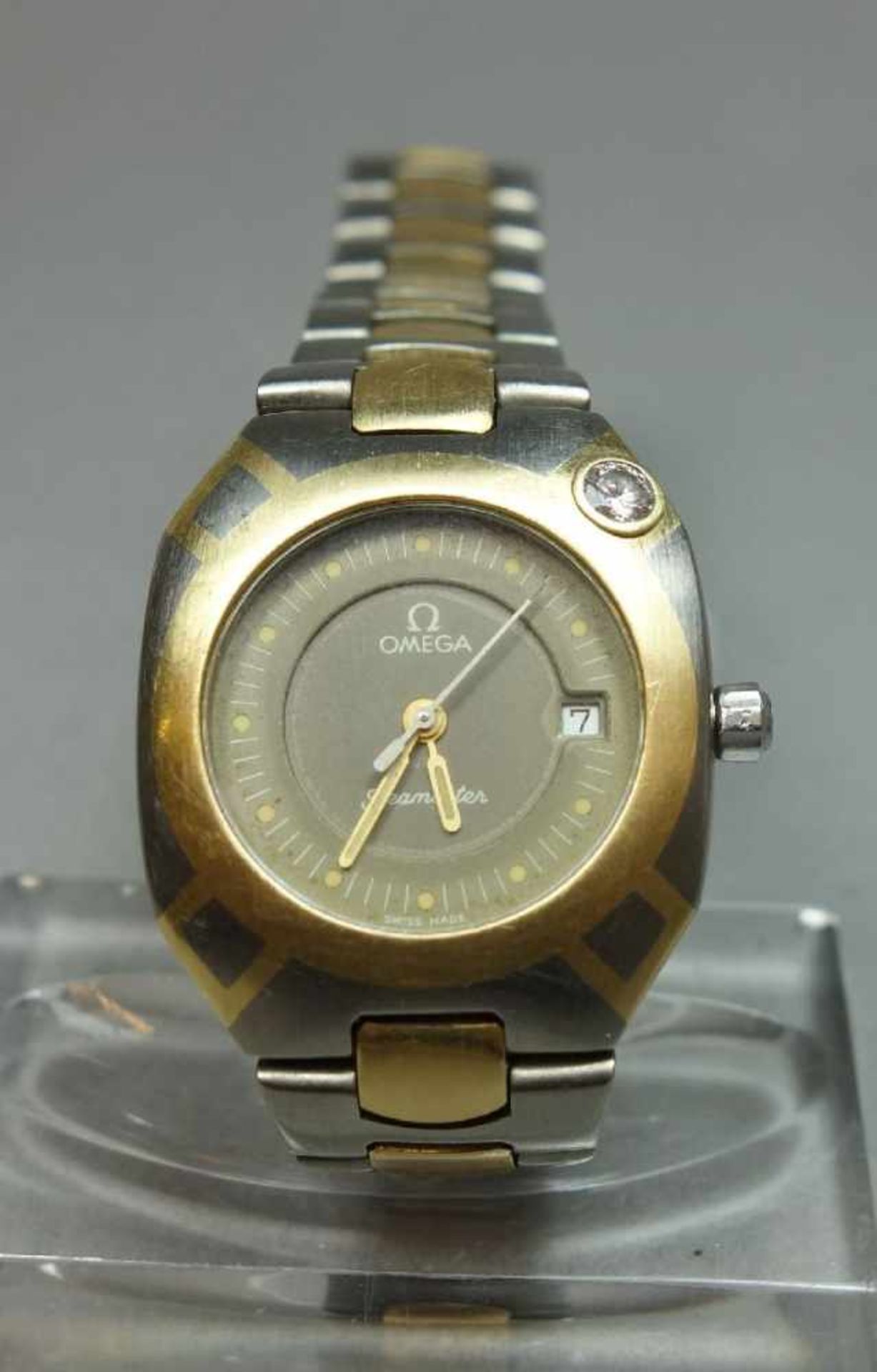 VINTAGE DAMEN-ARMBANDUHR OMEGA SEAMASTER POLARIS / wristwatch, Manufaktur Omega Watch Co. S.A. /