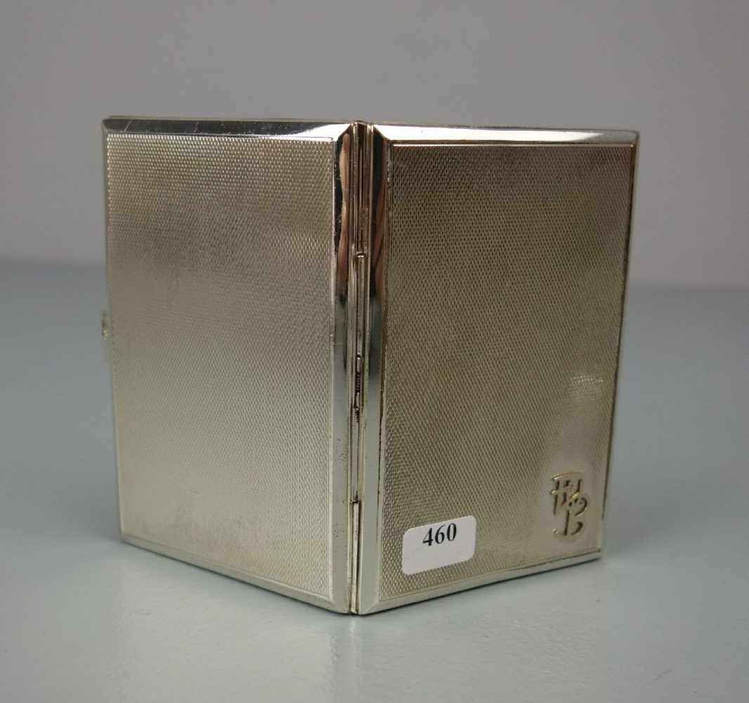 VISITENKARTENETUI / GELDETUI / SILBER-ETUI / box, 20. Jh., 925er Silber (91 g). Gemarkt mit - Bild 2 aus 4