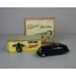 BLECHSPIELZEUG: SCHUCO GARAGEN-SET 15 / 175 / tin toy set, Mitte 20. Jh., Manufaktur Schuco /
