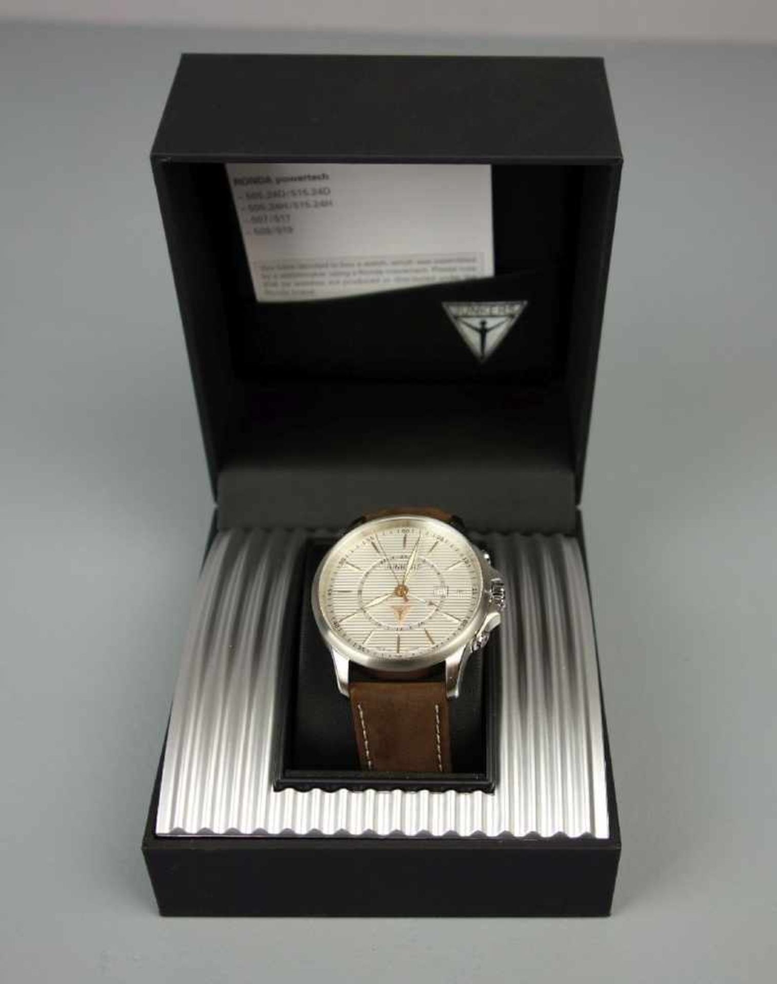 JUNKERS ARMBANDUHR JUNKERS / wristwatch, Quartz-Uhr, Manufaktur Point tec Electronic GmbH / - Image 2 of 5