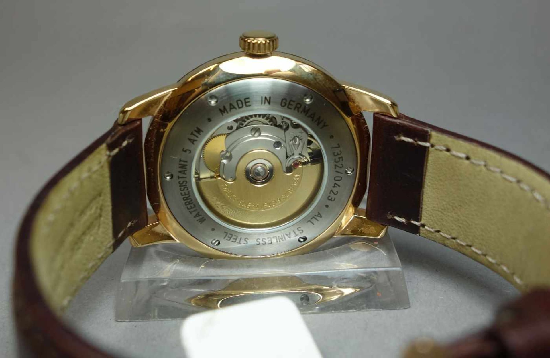 ZEPPELIN ARMBANDUHR / wristwatch, Automatik-Uhr, Manufaktur Point tec Electronic GmbH / Deutschland. - Image 6 of 7