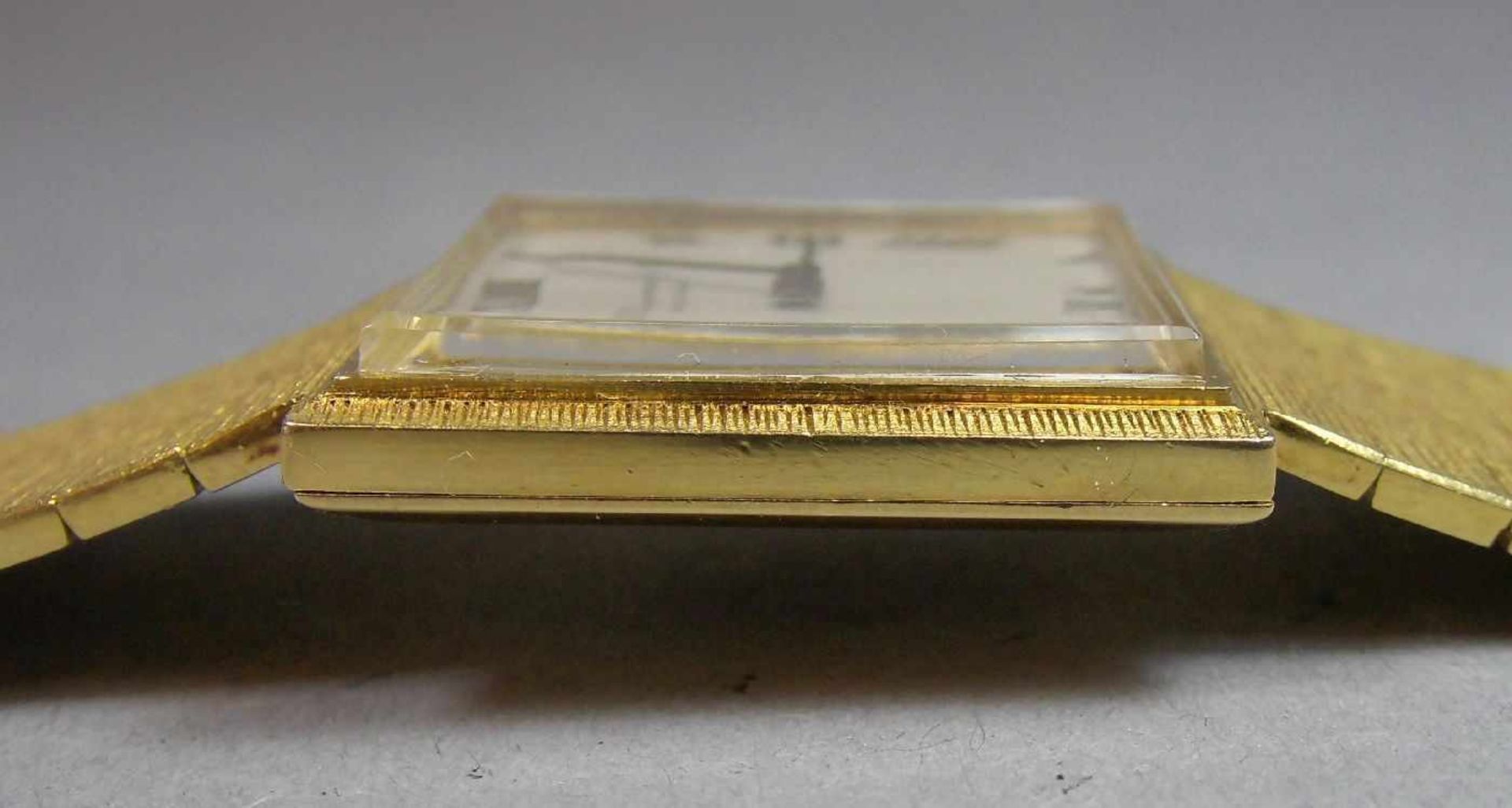 GOLDENE CHOPARD - HERRENUHR/ ARMBANDUHR / wristwatch, 750er Gelbgold (79,3 g), massiv gearbeitetes - Bild 8 aus 9