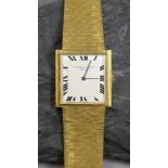 GOLDENE CHOPARD - HERRENUHR/ ARMBANDUHR / wristwatch, 750er Gelbgold (79,3 g), massiv gearbeitetes
