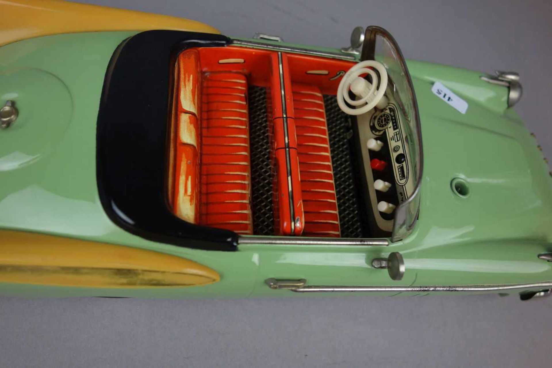 BLECHSPIELZEUG FAHRZEUG / AUTO: SCHUCO - Synchromatic 5700 / tin toy car, Blech, farbig gestaltet, - Bild 5 aus 8