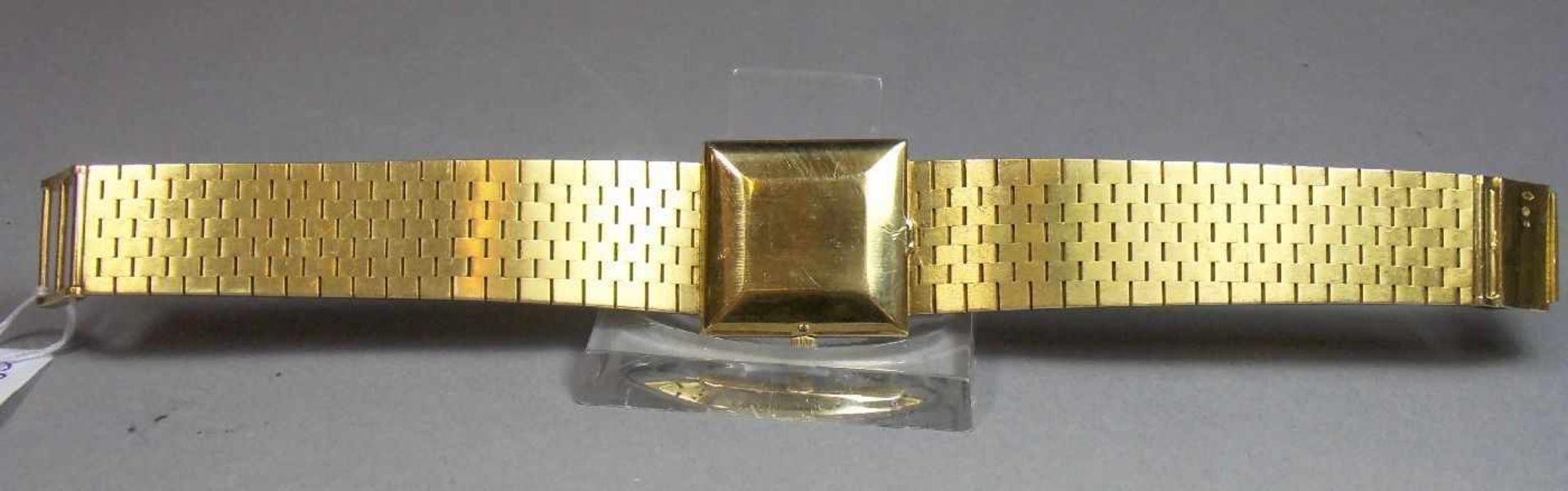 GOLDENE CHOPARD - HERRENUHR/ ARMBANDUHR / wristwatch, 750er Gelbgold (79,3 g), massiv gearbeitetes - Bild 5 aus 9