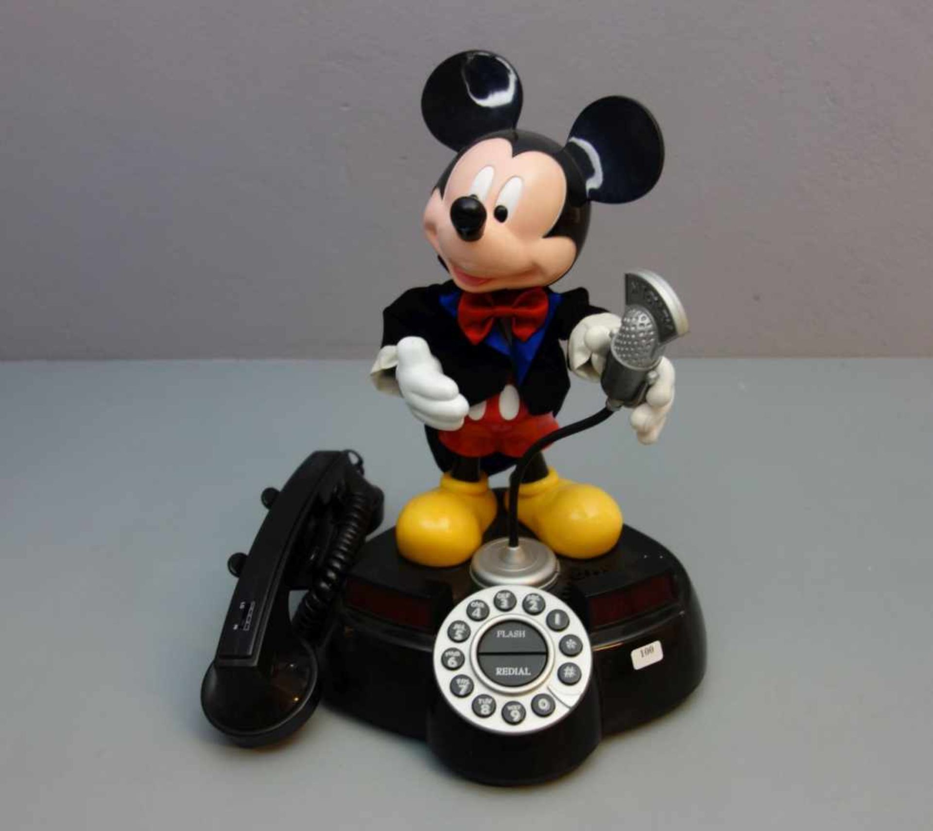MICKEY MAUS - TELEFON / M. C. Mickey Animated Talking Telephone, "Telemania - a segan product", Walt