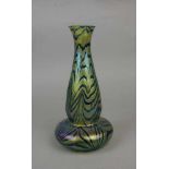 JUGENDSTIL - VASE / art nouveau vase, ungemarkt, gearbeitet in der Art von Loetz Wwe.,