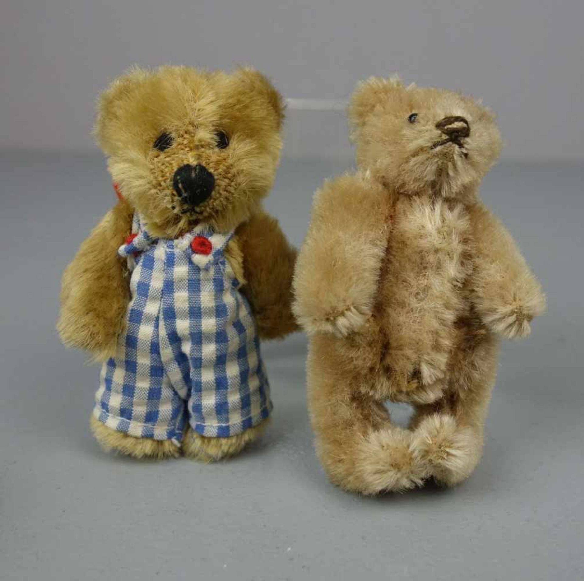 PLÜSCHTIERE / TEDDYBÄREN: Konvolut Miniatur Teddys / Bären - 6 Stück / six teddy bears, 20. Jh., - Bild 3 aus 8