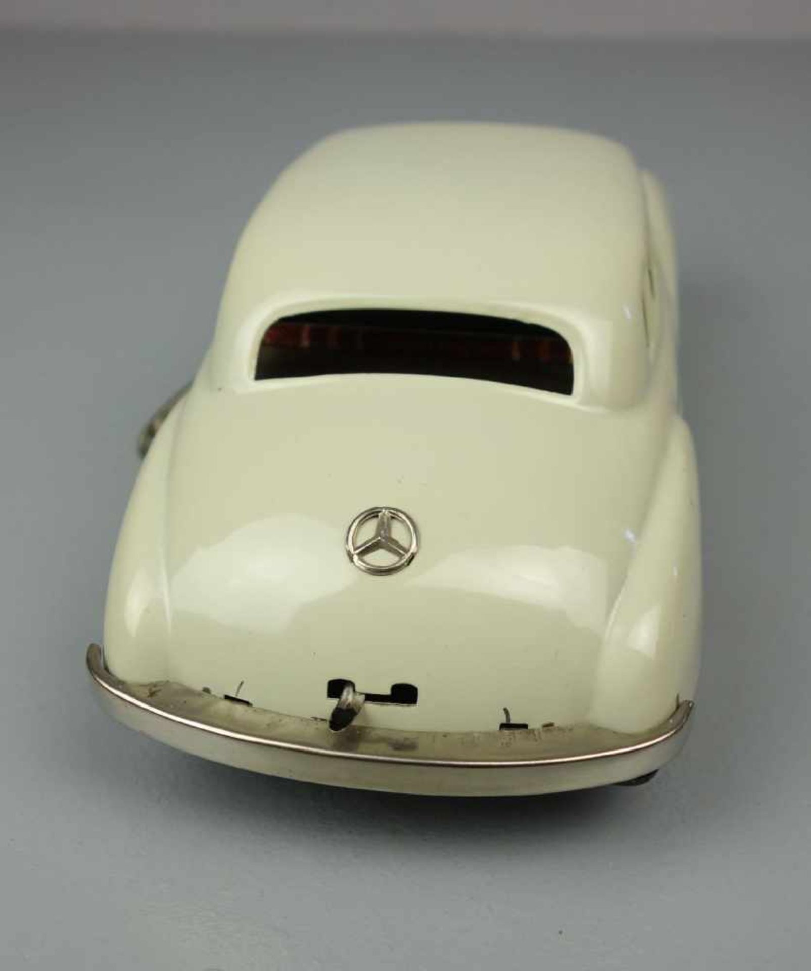 BLECHSPIELZEUG / FAHRZEUG: M300 Mercedes / tin toy car, Manufaktur JNF Neuhierl, 1950er Jahre, - Bild 6 aus 8