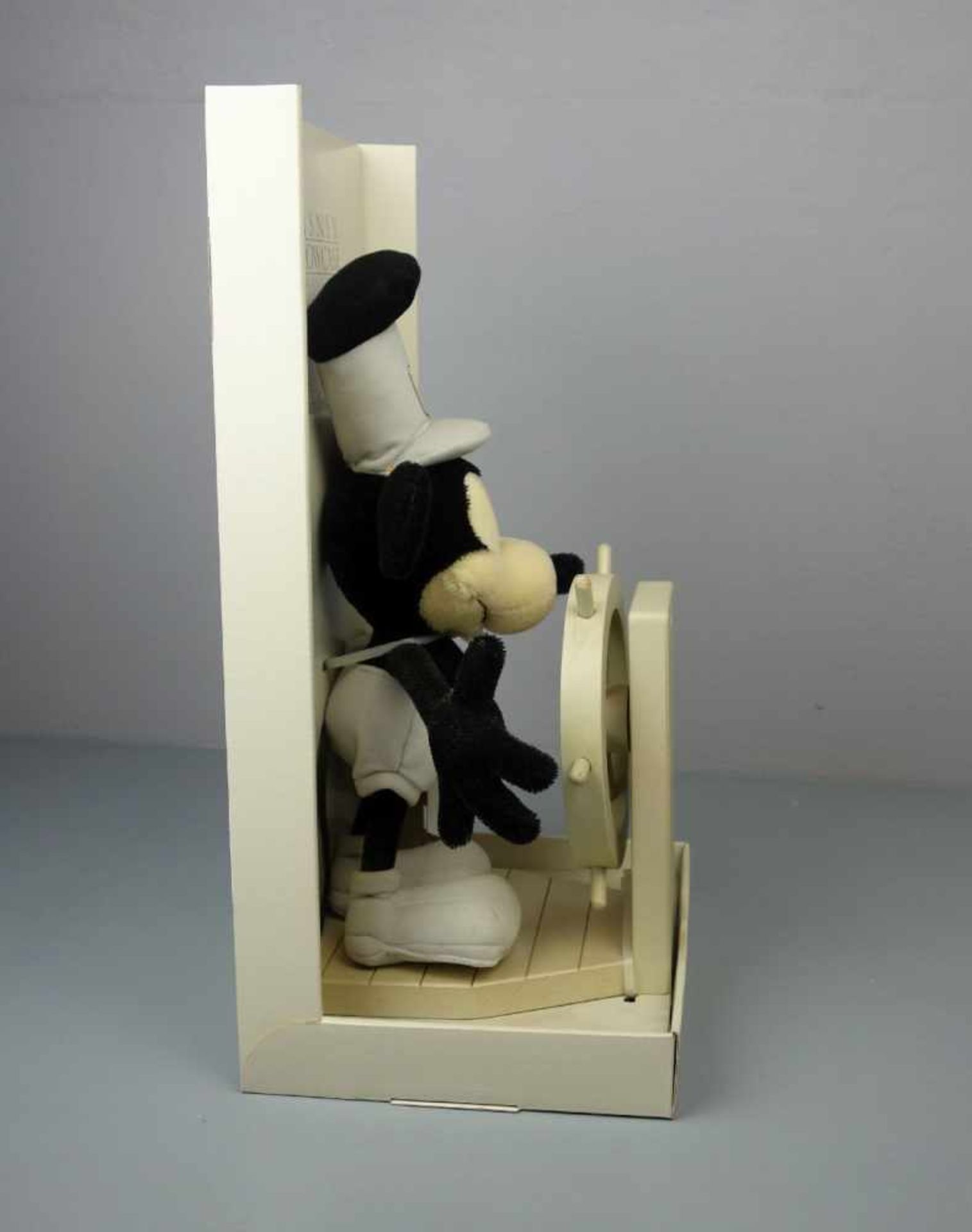 STEIFF-PLÜSCHTIER: MICKY MOUSE / STEAMBOAT WILLIE - 651472 / soft toy; Mohair. Plüschfigur - Bild 5 aus 6