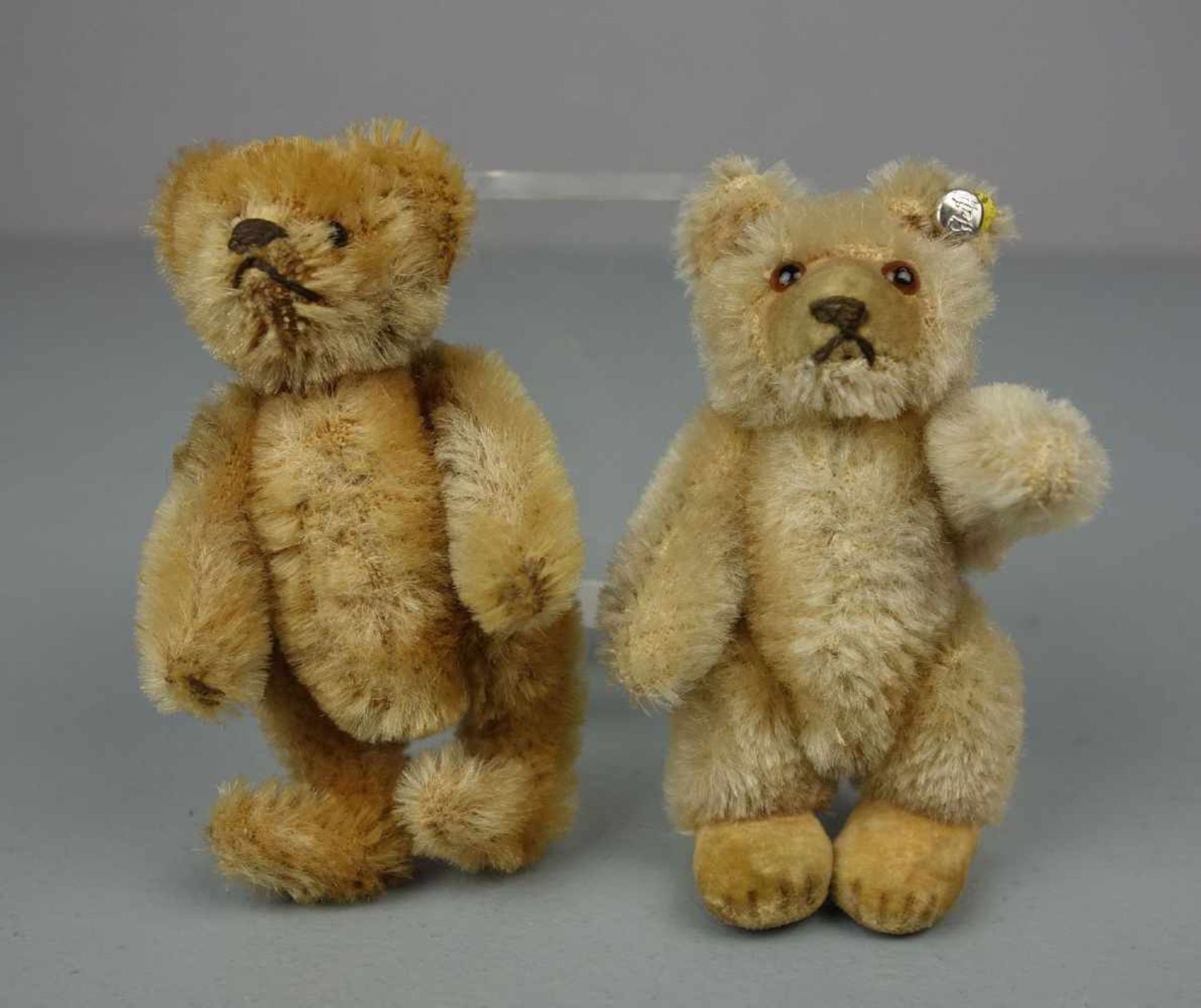 PLÜSCHTIERE / TEDDYBÄREN: Konvolut Miniatur Teddys / Bären - 6 Stück / six teddy bears, 20. Jh., - Bild 4 aus 8