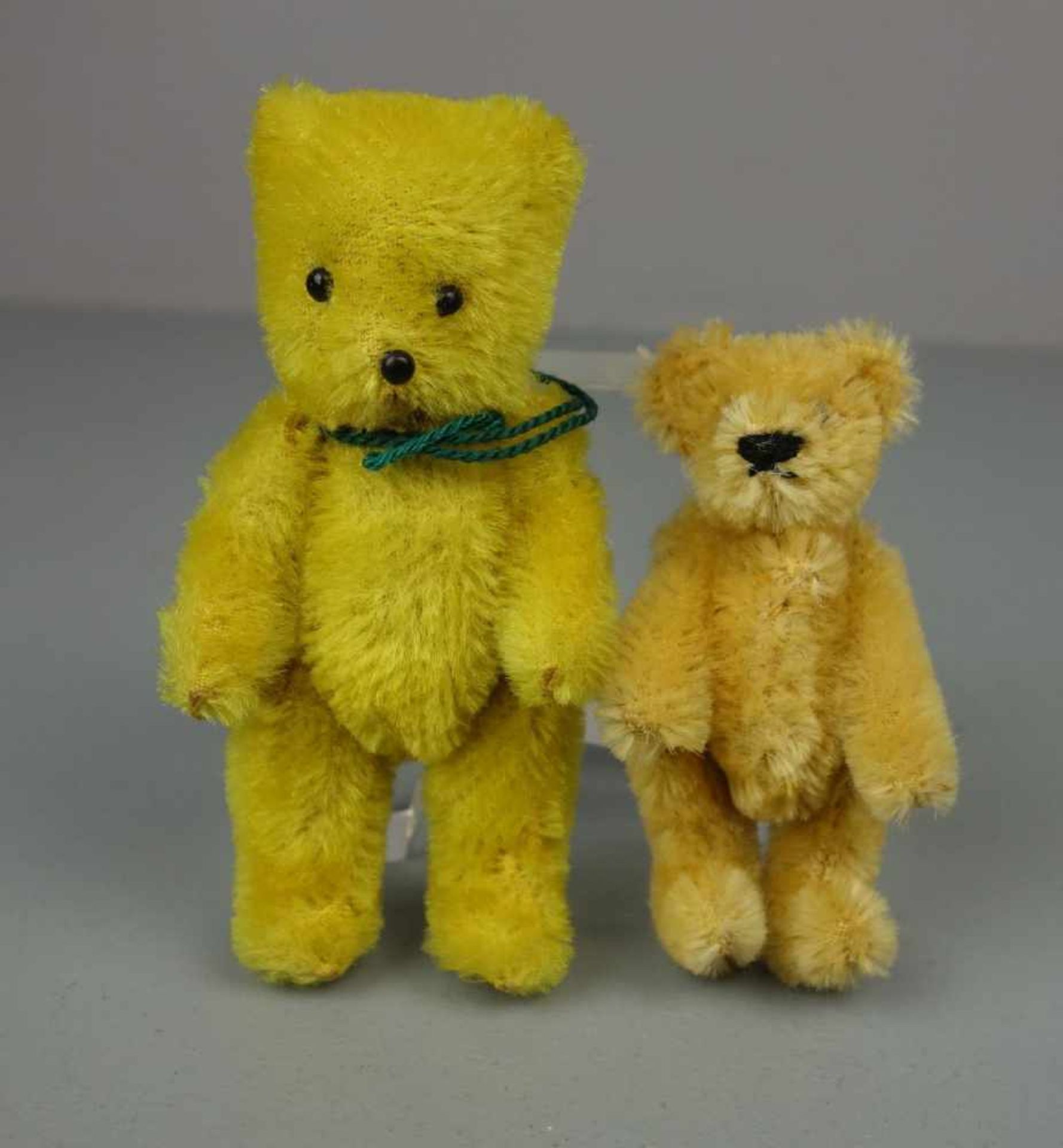 PLÜSCHTIERE / TEDDYBÄREN: Konvolut Miniatur Teddys / Bären - 6 Stück / six teddy bears, 20. Jh., - Bild 7 aus 8