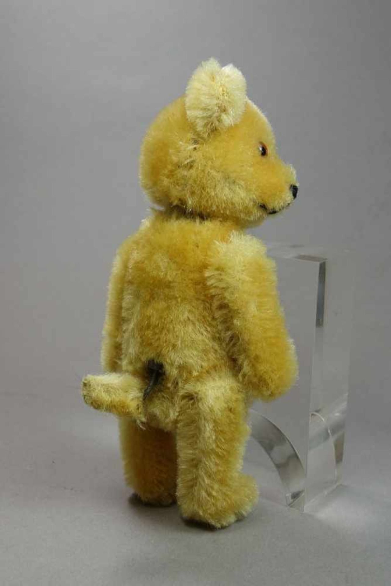 PLÜSCHTIER / SCHUCO - BÄR, sog. YES/NO BÄR / teddy bear, Mitte 20. Jh., Manufaktur Schuco / - Image 3 of 5