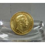 GOLDMÜNZE: DEUTSCHES REICH - 20 MARK / gold coin, Kaiserreich / Preußen, 1899, 7,9 Gramm, 900er