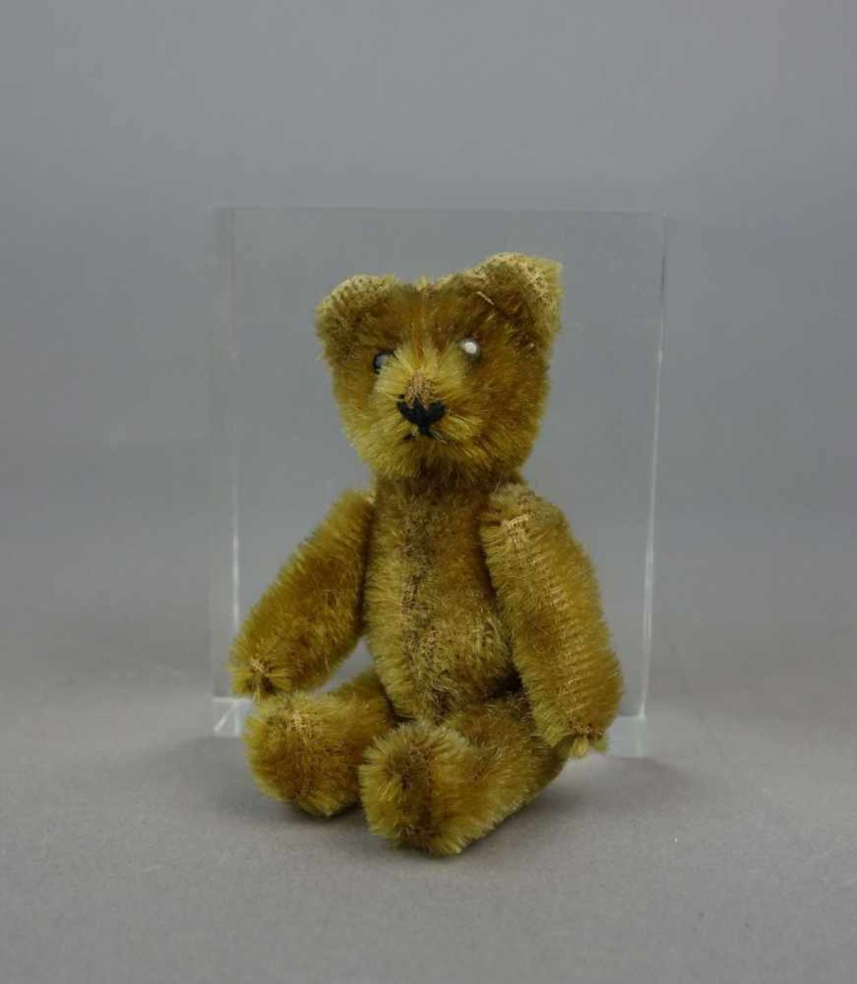 SPIELZEUG / TEDDYBÄR: JANUS-TEDDY SCHUCO / teddy bear, 1950er Jahre, Manufaktur Schuco / Nürnberg.