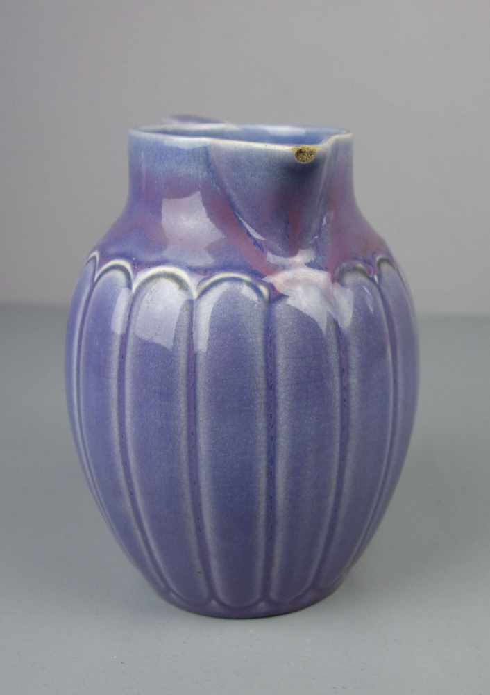 GUSTAV PARTZ - JUGENDSTIL - KRUG / art nouveau jug, Keramik, Manufaktur Villeroy & Boch, unter dem - Bild 4 aus 6