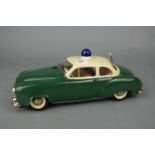 BLECHSPIELZEUG / FAHRZEUG: Polizeiauto / Alarm-Car 5340 / tin toy police car, Manufaktur Schuco /