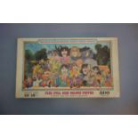 THE BEATLES MERCHANDISE / MEMORABILIA: PUZZLE - THE BEATLES, 1970er Jahre. In Originalschatulle.