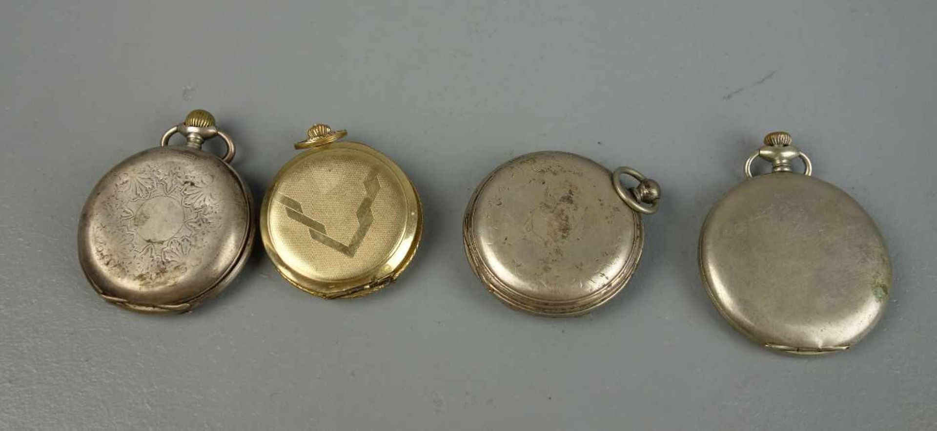 KONVOLUT TASCHENUHREN-WERKE / pocket watches, um 1900 und 1. H. 20. Jh., unterschiedliche - Image 11 of 13