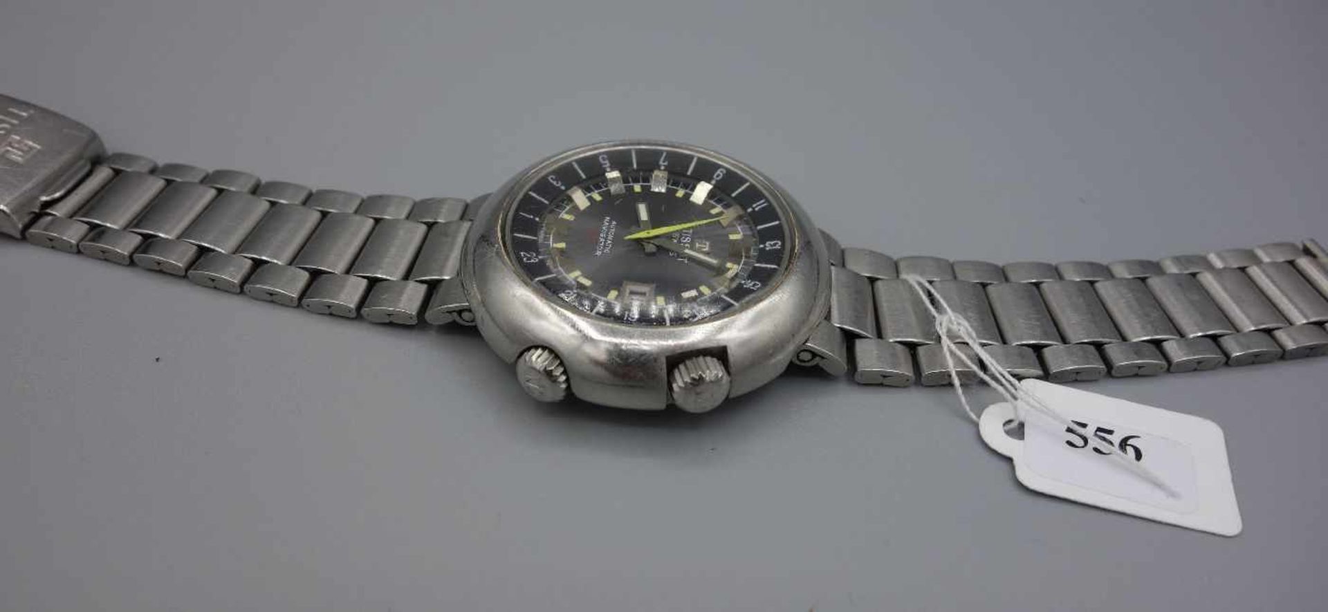 VINTAGE ARMBANDUHR: TISSOT NAVIGATOR T12 / wristwatch, 1970er Jahre, Manufaktur Tissot / Schweiz, - Image 4 of 8