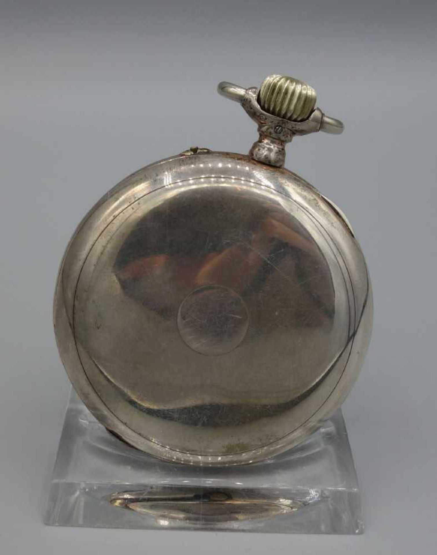 IWC TASCHENUHR / pocket watch, um 1900, Handaufzug (Krone und Drücker), Manufaktur International - Image 2 of 7